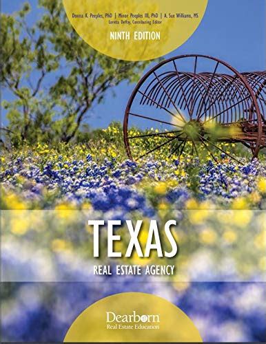 Isbn 9781475458145 Texas Real Estate Agency 9th Edition