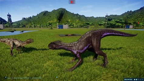 Jurassic World Evolution Herrerasaurus Battle Animations Youtube