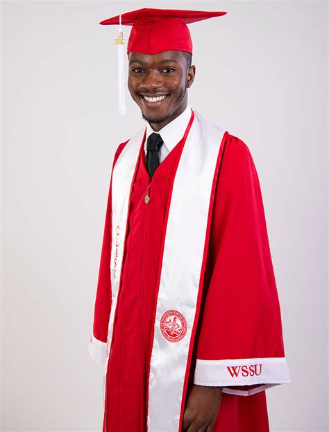 Wssu Unveils Red Graduation Cap And Gowns Winston Salem State University