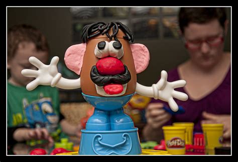 Mr Potato Head Its Time For Hair Cut Damongman Flickr