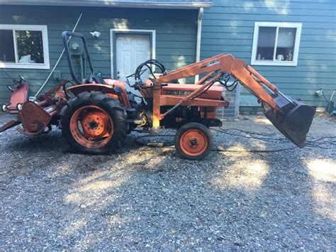 Kubota L225 Tractor With Loader For Sale In Lacey Wa Offerup