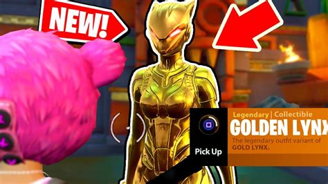 New How To Get The Gold Lynx Skin In Fortnite Battle Royale New