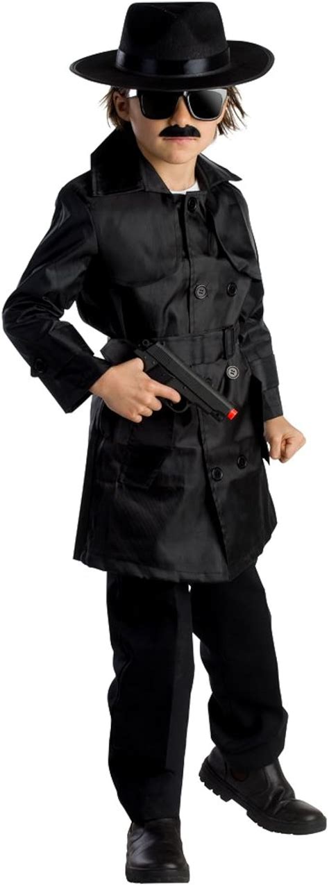 Dress Up America Spy Costume For Kids Deluxe Secret Agent