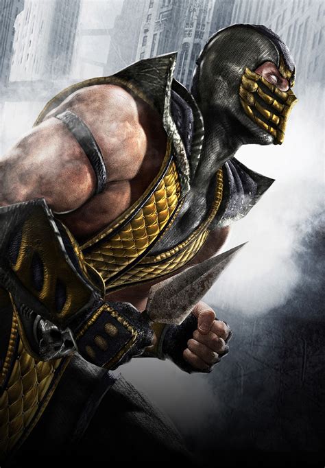 Scorpion is a fictional character in the mortal kombat fighting game franchise by midway games/netherrealm studios. Scorpion (Mortal Kombat)
