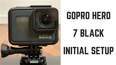 It also comes with an improved microphone, which makes the videos sound a lot louder. GoPro Hero 7 Black Initial Setup - YouTube