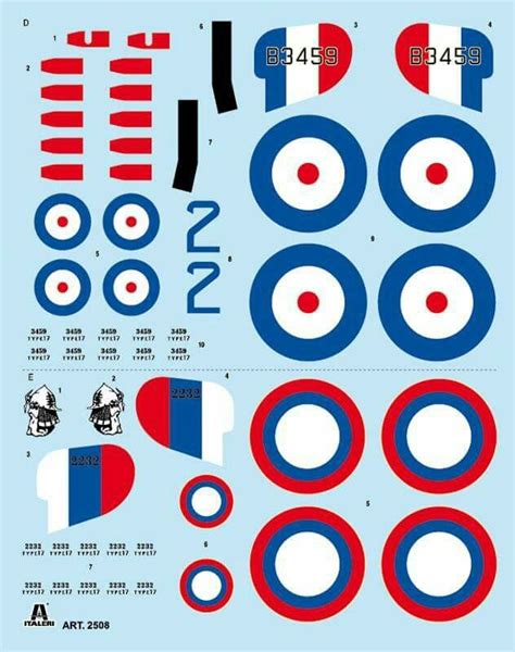 Ww1 Model Airplane Decals