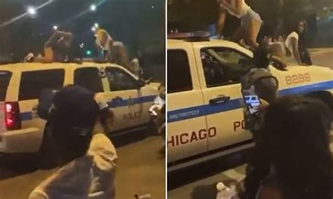 three women filmed twerking on top of a police car in chicago similar incidents in seattle st louis