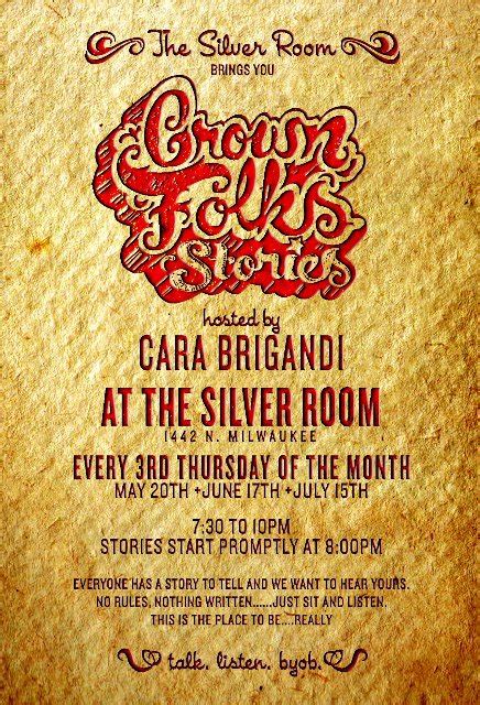 The Silver Room Presentsgrown Folks Stories Go2guide