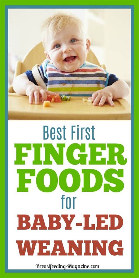 When starting to prepare finger foods for baby, first serve things that are about the size and shape of an apple slice or potato wedge; Best First Finger Foods for Baby-Led Weaning # ...