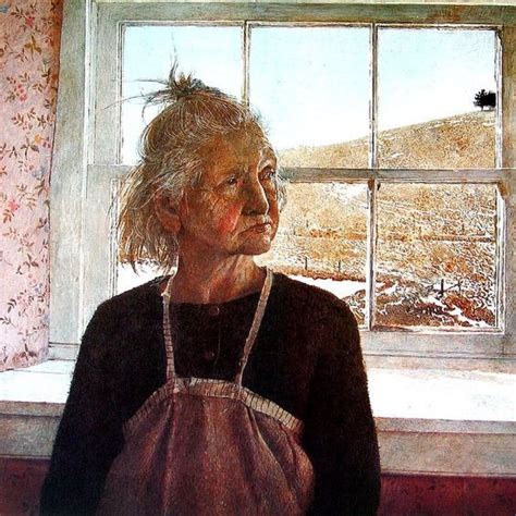 Andrew Wyeth “anna Kuerner” Tempera On Panel Time Spent With