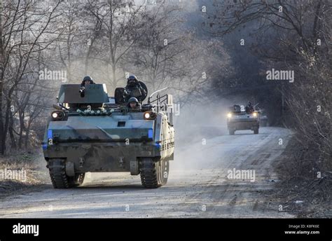 Paju South Korea Nd Dec Military Take Part In An Annual Winter Drill Near Dmz In Paju