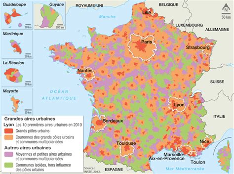 La Population Urbaine En France Répartition Et Dynamiques