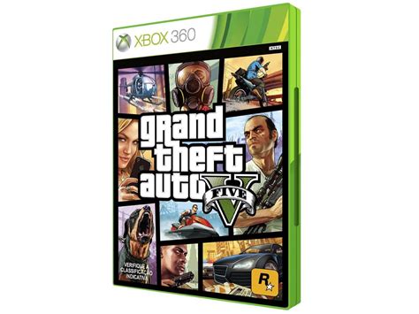 Grand Theft Auto V Gta 5 Em Português Mídia Física Xbox 360 R 19999