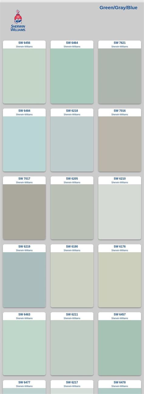 Check Out My Palette Created With Sherwin Williams Paint Colors