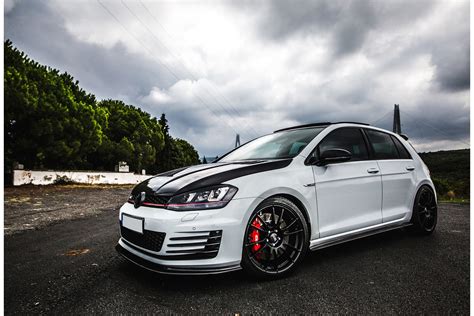 Folie für golf 7 gti? Boca carbon Race Spec front lip VW Golf GTI 7 - buy online ...