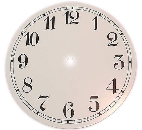 Die arabischen zahlen eher weniger, denn die beherrsche ich. Zifferblatt Alu weiß mit arabischen Zahlen 172mm - Kaufen ...