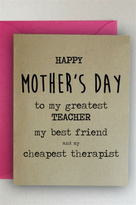 37 Funny Mothers Day Cards That Will Automatically Make You Her