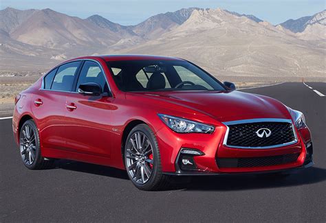 2018 Infiniti Q50s Red Sport 400 Price And Specifications