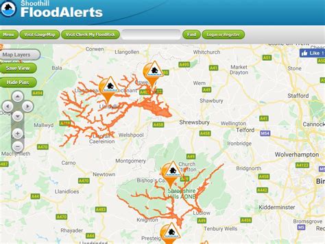 flood alerts in shropshire after heavy downpours shropshire star