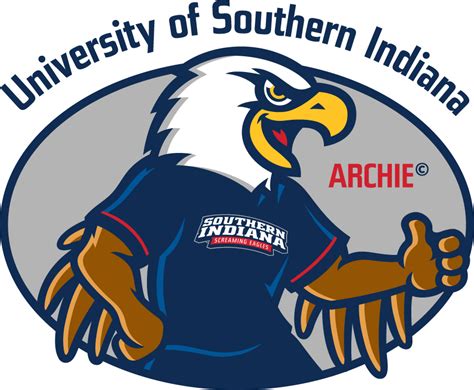Southern Indiana Screaming Eagles Mascot Logo Ncaa Division I S T
