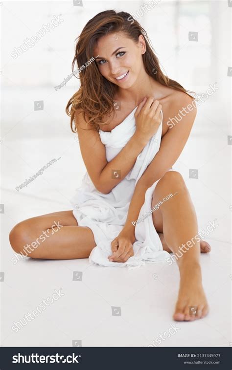 Portrait Perfect Portrait Attractive Nude Woman Stock Photo
