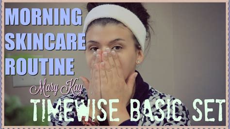 Mary Kay Morning Skincare Routine Timewise Set Basic Youtube