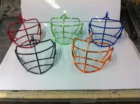 Chrome Face Masks By Muellercorpp Lacrosse Playground