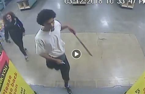 video of machete wielding man released after victorville robbery can you help id him and