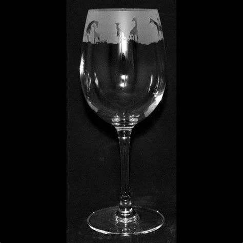 The Milford Collection Giraffe Wine Glass