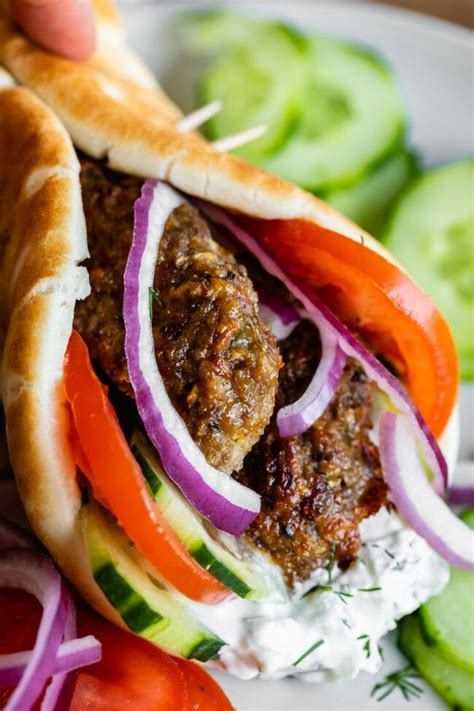 Greek Gyro Recipe With Homemade Gyro Meat From The Food Charlatan