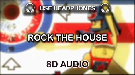 Rock The House Gorillaz 8d Audio 8d Music Youtube