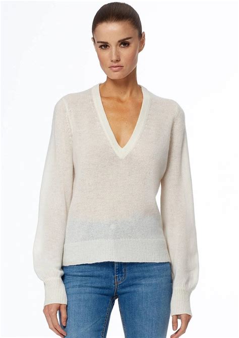 360 Sweater Nixie Cashmere Sweater Off White