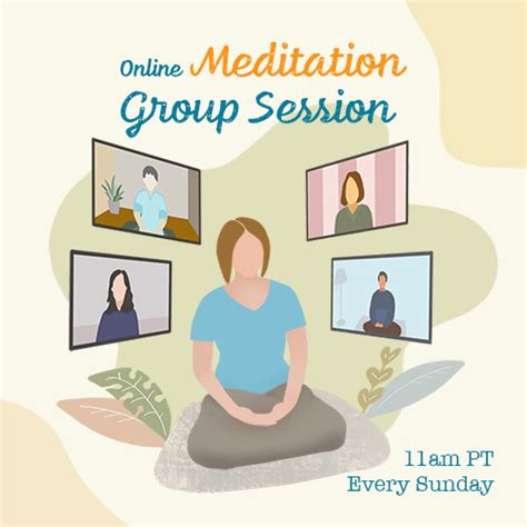 Sunday Online Meditation Group Session Led By Ven Guo Yuan Dharma