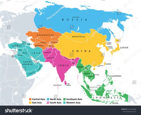 Auto Entretener Descarga Mapa De Asia Pa Ses Y Capitales Eje