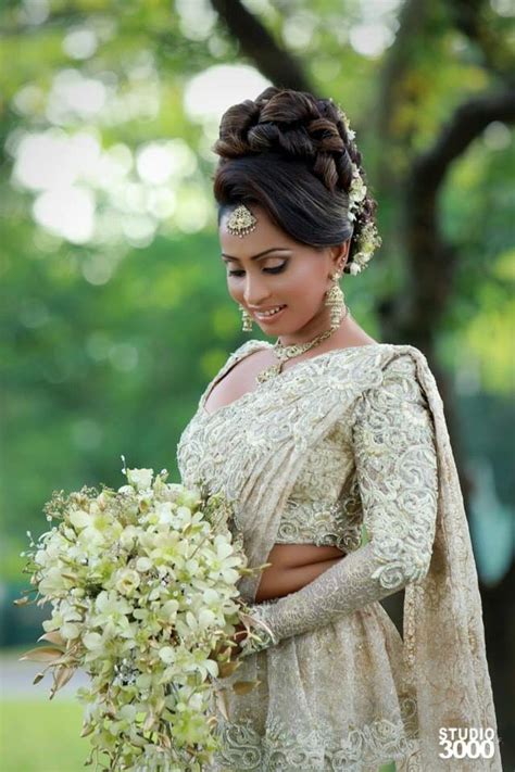 Hairstyle Ideas Beautiful Bride Sri Lankan Bride Bride