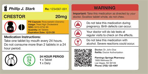 Thesbcreative College Thesis Medical Prescription Labels
