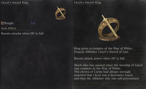 We would like to show you a description here but the site won't allow us. Lloyd's Sword Ring | Dark Souls 3 - Gosu Noob