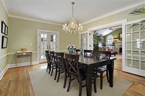 Set (dining table, 6 upholstered side chairs & 2 upholstered arm chairs), created for macy's. Large tropical-designed home with light yellow and white ...