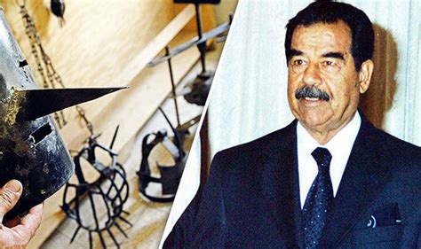 Saddam Hussein Torture Chamber New York Iraq Dictator World News Uk