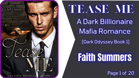 Tease Me A Dark Billionaire Mafia Romance Audiobook Novels Reader