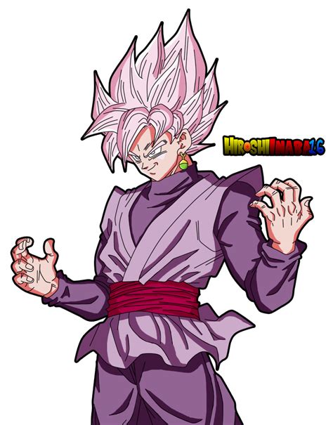 Black Goku Ssj Pink By Hiroshiianabamodder On Deviantart