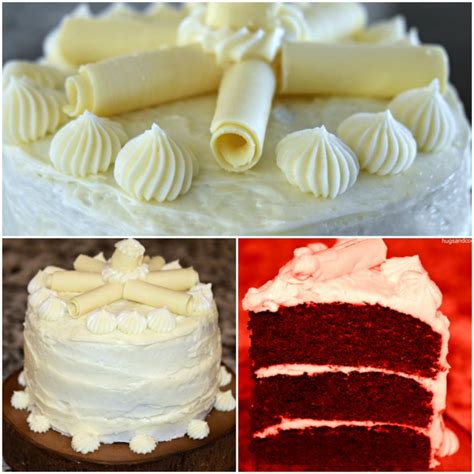 Give the frosting time to come to temperature before. Red Velvet Triple Layer Cake With White Chocolate Cream ...