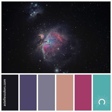 Color Inspiration Orion Nebula 📸 Bryan Goff 65bomber Thank