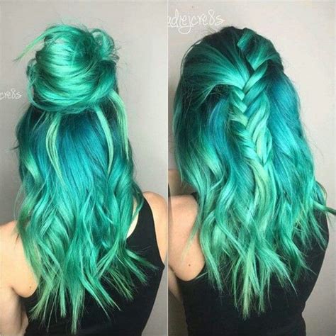 882 Best Images About Mermaid Ombre Blue Green Purple Hair