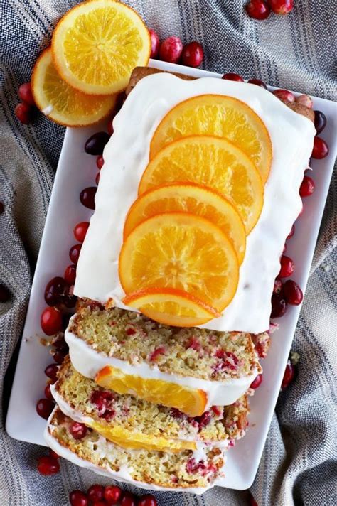 You can make these christmas cake ideas for the day or give away as a thoughtful pressie. Ginger Cranberry Orange Loaf Cake | Recipe | Loaf cake, Food, Orange loaf cake