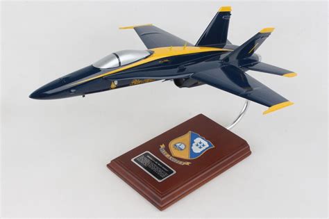 Usn Mcdonnell Douglas F A Hornet Blue Angels Desk Top Model Es