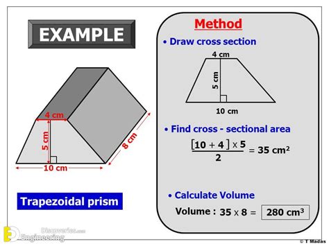 How To Calculate The Volume Of A Prism Engineering Discoveries