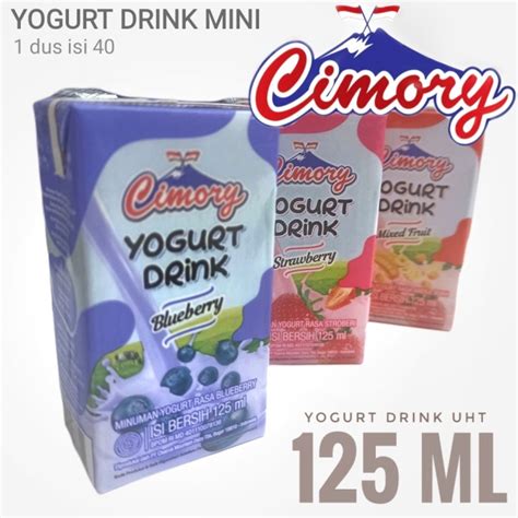 Jual Cimory Yogurt Drink 125ml UHT Khusus Instan Shopee Indonesia