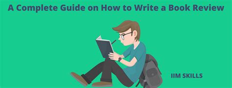 A Complete Guide On How To Write A Book Review Iim Skills