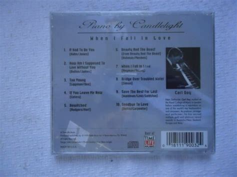 Piano By Candlelight When I Fall In Love By Carl Doy Cd Jan 1997
